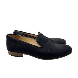 Dieppa Restrepo classic black leather loafers made in Mexico women size 7